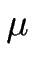 $\displaystyle \mu$