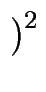 $\displaystyle \left.\vphantom{ {\bf\vec{r}.\vec{n}_2} }\right)^{2}_{}$