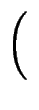 $\displaystyle \left(\vphantom{ \frac{x}{t^{\Theta}} }\right.$